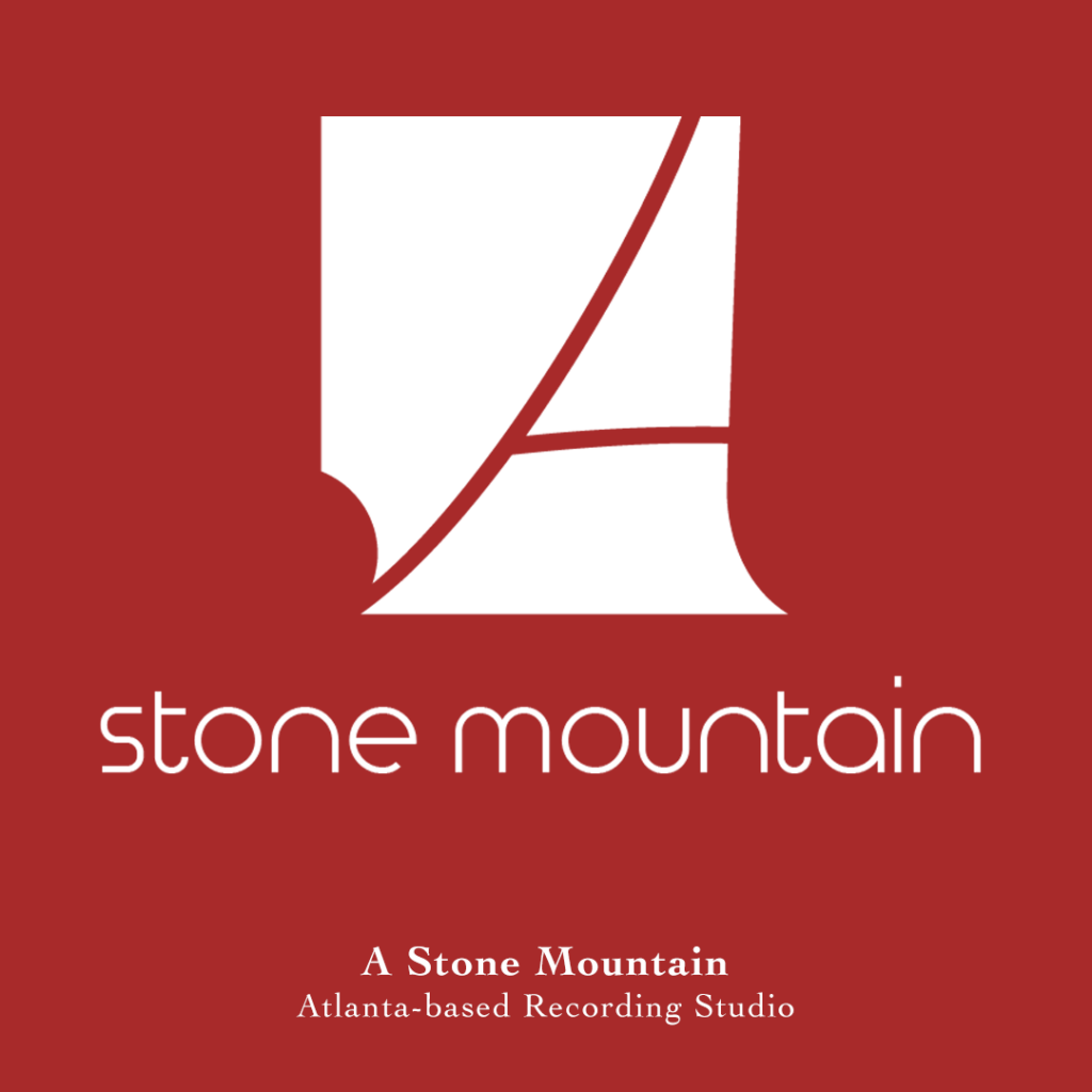 A faux Atlanta-based recording studio logo; A Stone Mountain