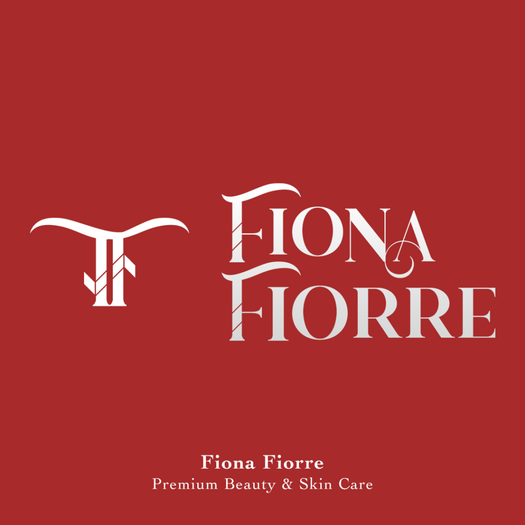 A logo for premium beauty and skin care products; Fiona Fiorre