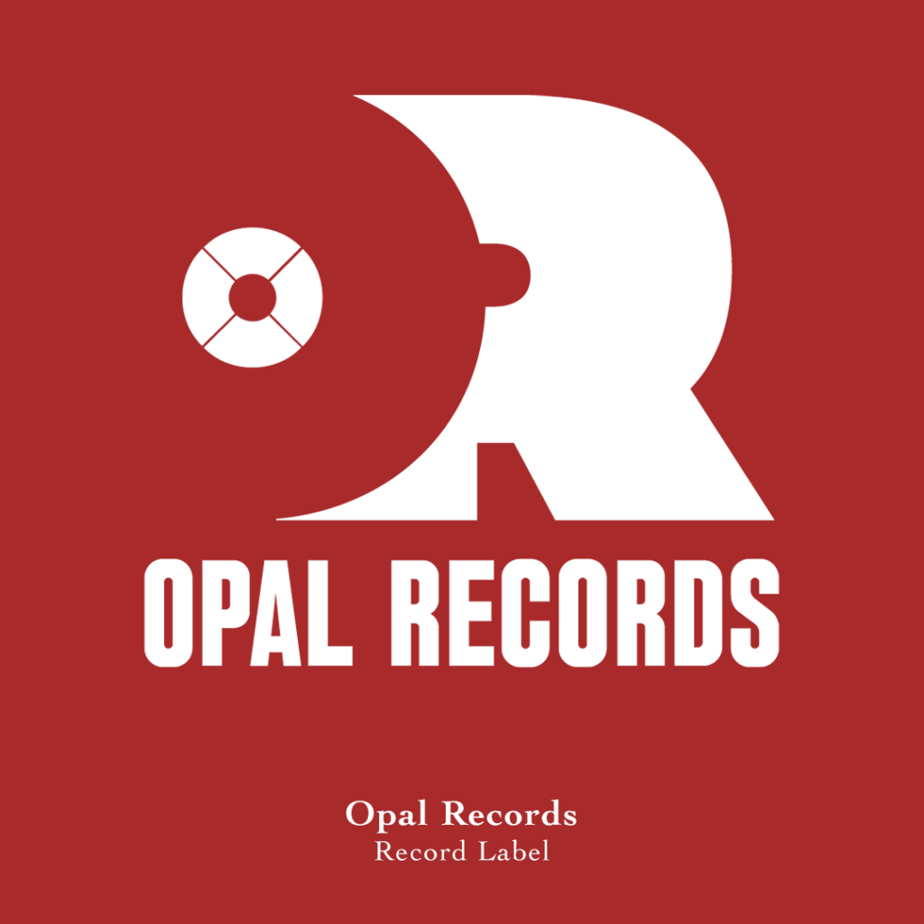 A faux record label; Opal Records